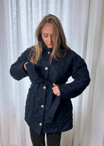 Load image into Gallery viewer, Multiseason linen quilted jacket
