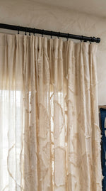 Charger l'image dans la galerie, Wabi-Sabi collection, Custom Made Natural fibres Curtains
