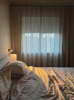 Afbeelding in Gallery-weergave laden, Custom Made 100% Pistachio Natural Linen Curtains (Made to Measure) - 1 panel
