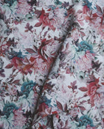 Afbeelding in Gallery-weergave laden, Peonies Flowers 100% Linen Napkins (Set of 4) – Soft European Flax Linen, 45x45 cm
