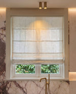 Charger l'image dans la galerie, Roman Blinds in Off-white colour
