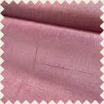 Charger l'image dans la galerie, Natural linen sheer tulle in Raspberry colour
