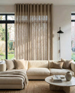 Afbeelding in Gallery-weergave laden, Natuurlijk grijs linnen, dikke gordijnen - 1 paneel
