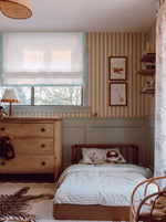 Afbeelding in Gallery-weergave laden, Linen Roman Blinds for Baby Rooms
