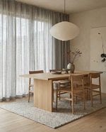 Load image into Gallery viewer, Natural linen sheer tulle in Safari colour - 1 panel
