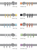 Load image into Gallery viewer, Linen Cafe Curtain – Top and Bottom Rod
