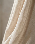 Load image into Gallery viewer, Natural linen sheer tulle in Natural colour - 1 panel
