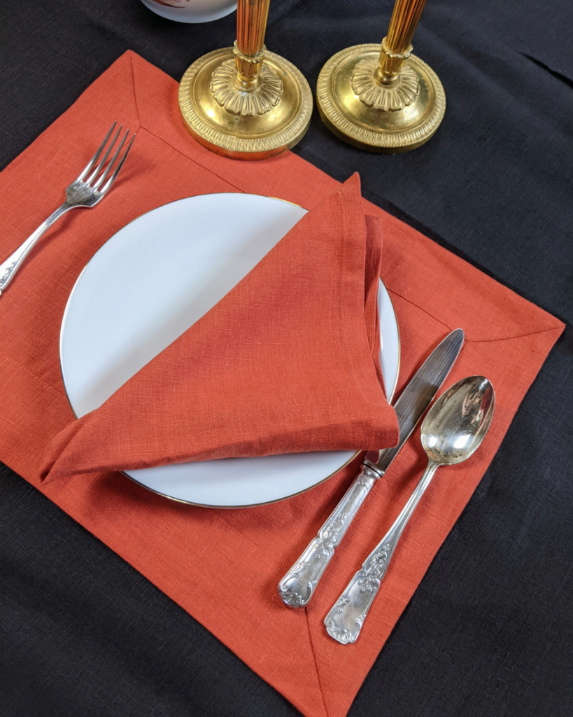 Linen napkins