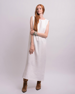 Load image into Gallery viewer, Linen dress Blanc
