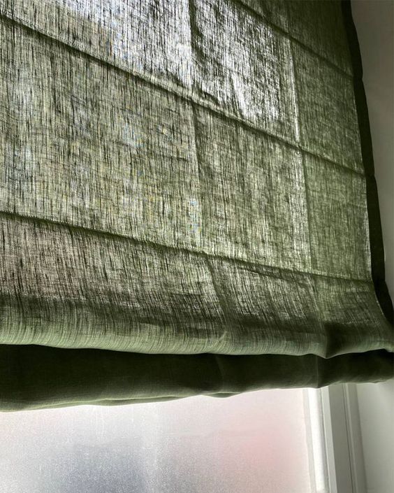 Linen Roman Blinds