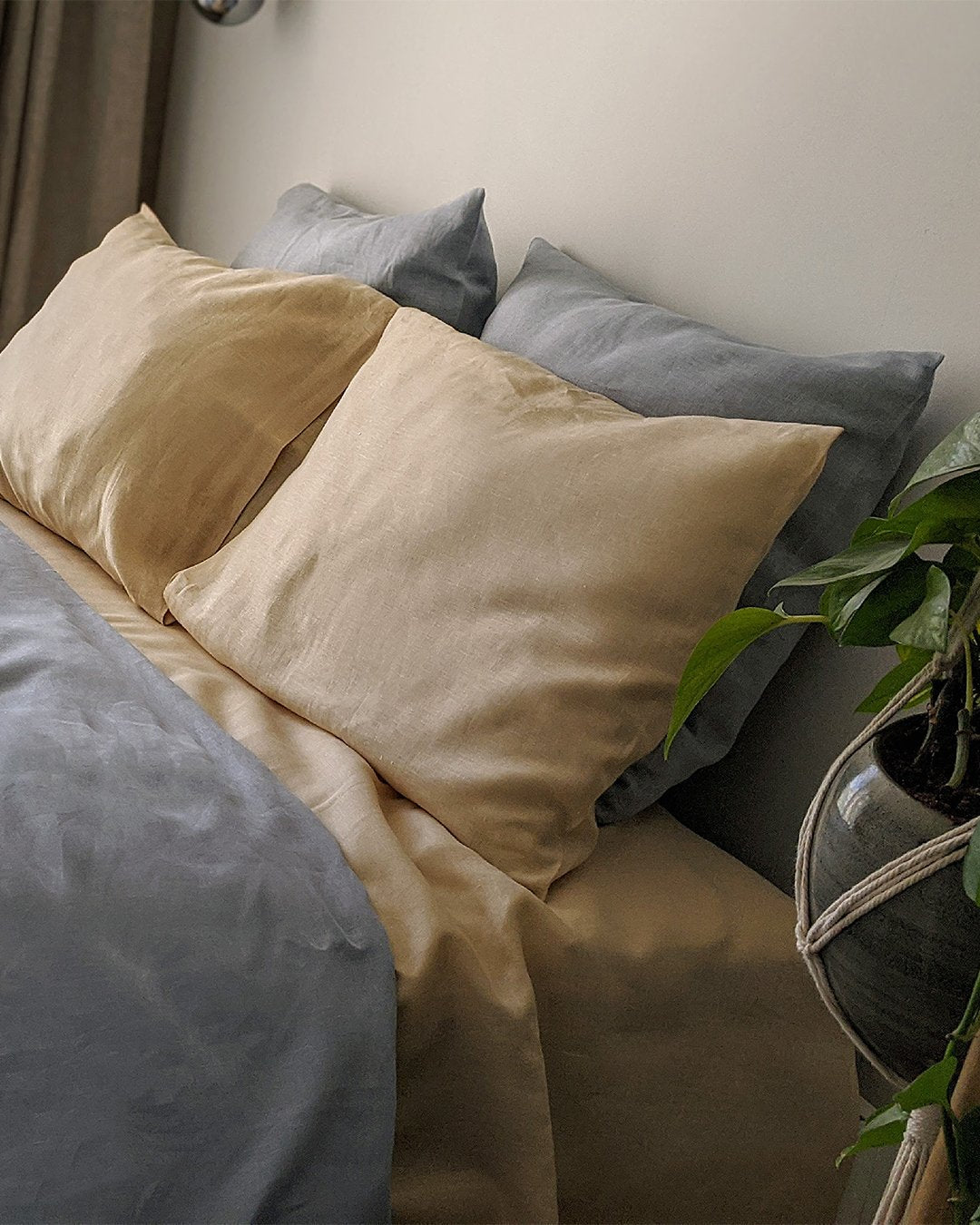 Linen pillow cases