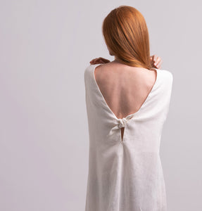 Linen dress Blanc