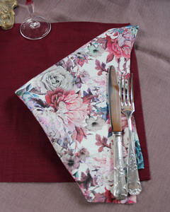 Spring linen napkins