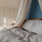 Load image into Gallery viewer, Linen canopy bed tulle - 1 panel
