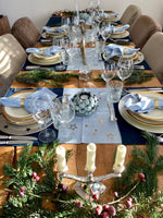 Load image into Gallery viewer, Table runner from soft linen - multiple colours
