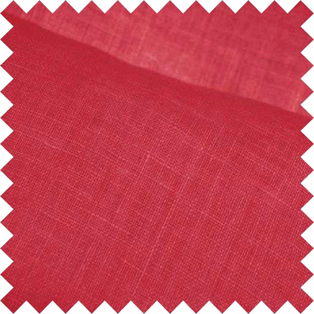 Softened linen Scarlett Red