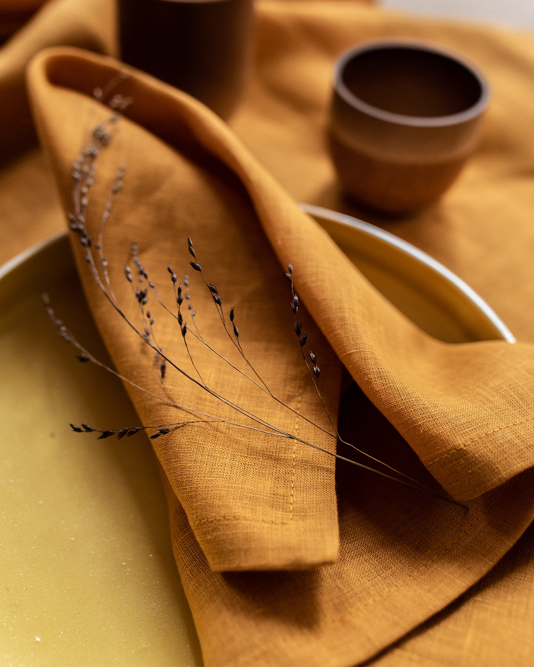 Linen napkins